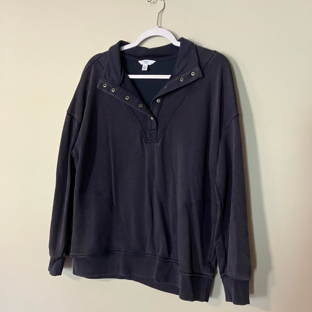 Women's Navy Pullover Sweater